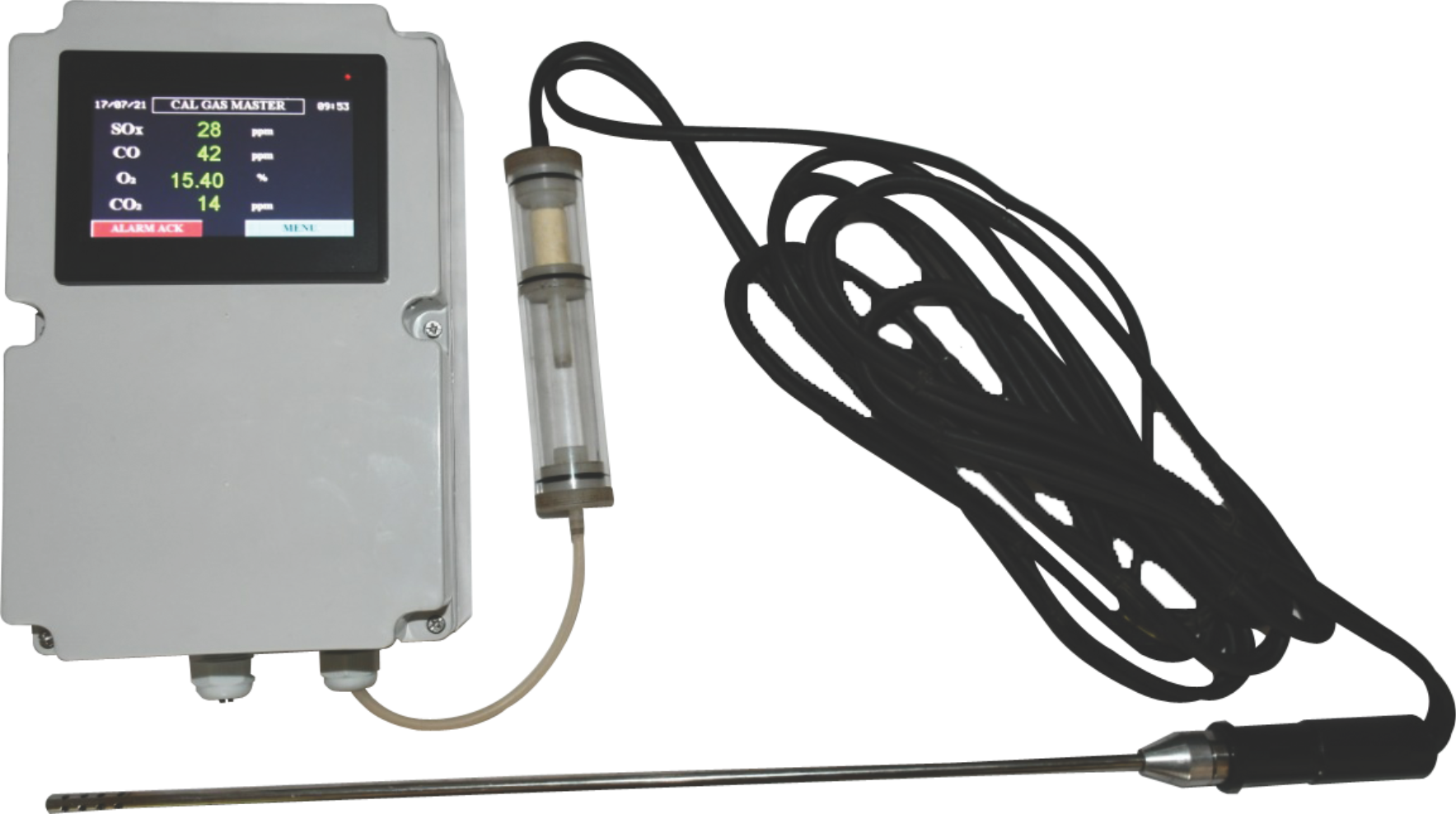 Portable Flue Gas Analyser